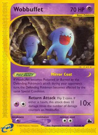 Wobbuffet 045/144 - Skyridge Reverse Holofoil