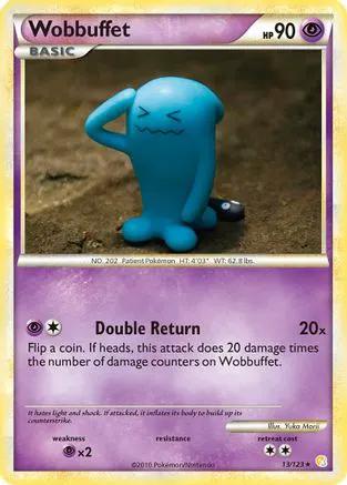 Wobbuffet 013/123 - HeartGold SoulSilver Holofoil