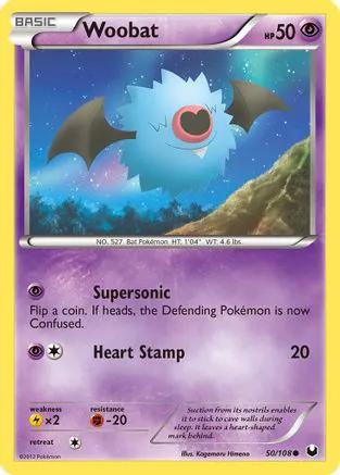 Woobat 050/108 - Dark Explorers Reverse Holofoil