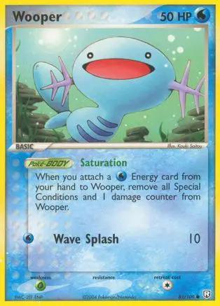 Wooper 081/109 - Team Rocket Returns Reverse Holofoil