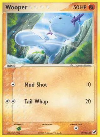 Wooper 079/115 - Unseen Forces - Reverse Holofoil