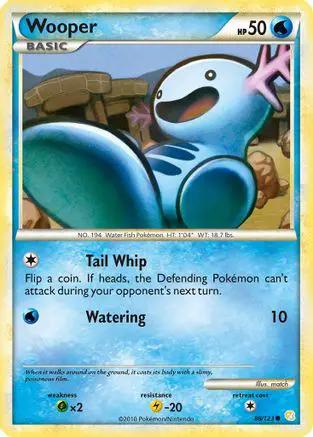 Wooper 088/123 - HeartGold SoulSilver