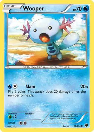 Wooper 021/116 - Plasma Freeze