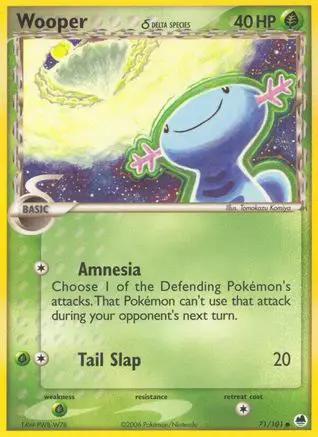 Wooper (Delta Species) 071/101 - Dragon Frontiers