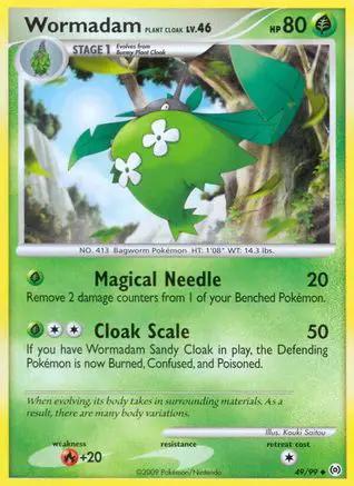 Wormadam Plant Cloak 049/99 - Arceus