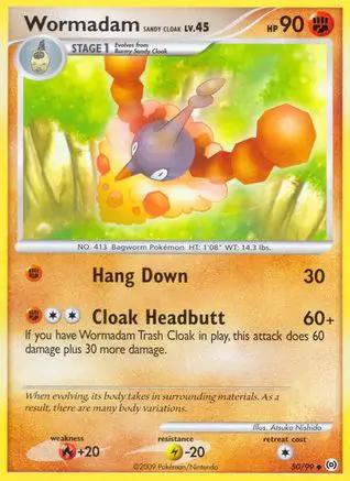 Wormadam Sandy Cloak 050/99 - Arceus Reverse Holofoil