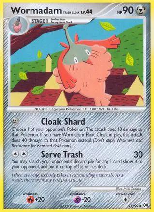 Wormadam Trash Cloak 051/99 - Arceus Reverse Holofoil
