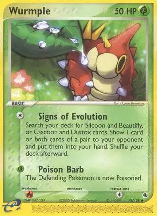 Wurmple 078/109 - Ruby and Sapphire