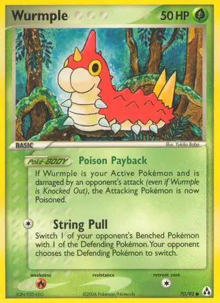 Wurmple 070/92 - Legend Maker Reverse Holofoil