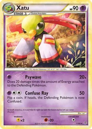 Xatu 011/95 - Unleashed Reverse Holofoil