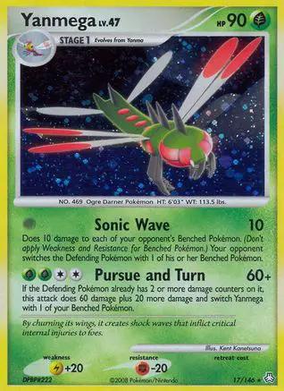 Yanmega 017/146 - Legends Awakened Holofoil