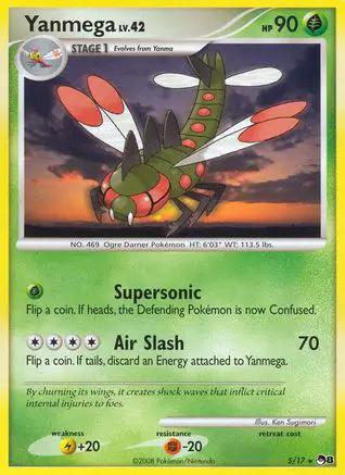 Yanmega 005/17 - POP Series 8 Holofoil