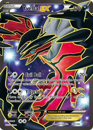 Pokemon: Yveltal EX XY Base Set 144/146 - DMG