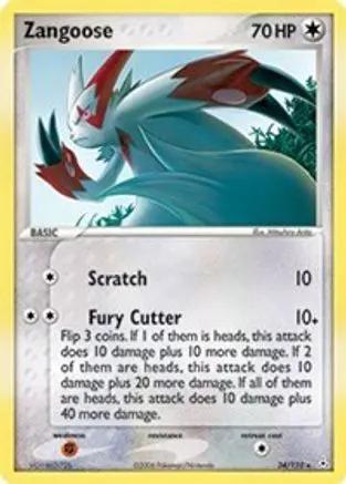 Zangoose 034/110 - Holon Phantoms Reverse Holofoil