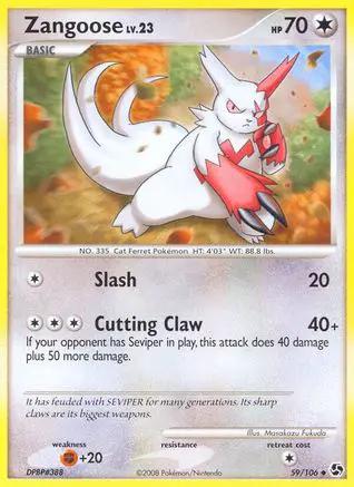 Zangoose 059/106 - Great Encounters