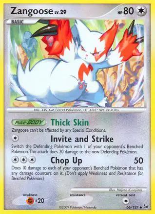 Zangoose 066/127 - Platinum