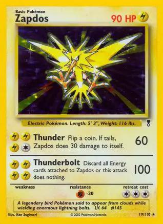 Zapdos 019/110 - Legendary Collection Reverse Holofoil