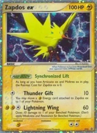 Zapdos ex (EX Collector's Window Tins) 033/40 - Nintendo Promos Holofoil