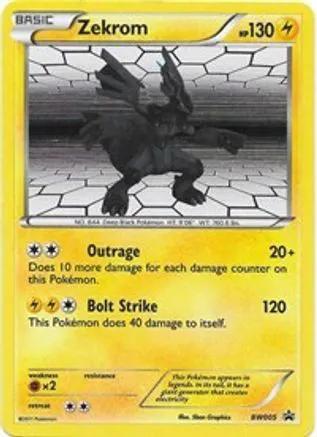 Zekrom BW005/101 - Black and White Promos Holofoil