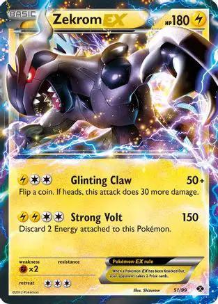 Zekrom EX 051/99 - Next Destinies Holofoil