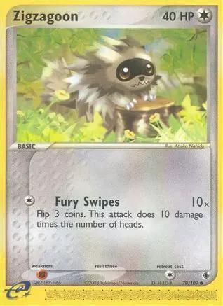 Zigzagoon 079/109 - Ruby and Sapphire