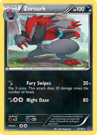 Zoroark 067/98 - Emerging Powers Holofoil