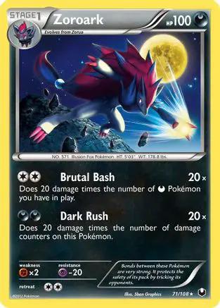 Zoroark 071/108 - Dark Explorers