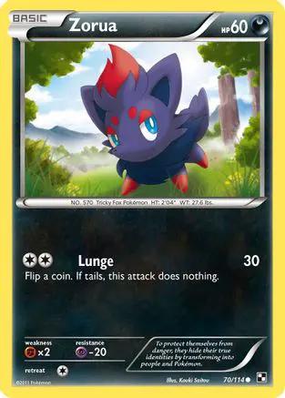 Zorua 070/114 - Black and White