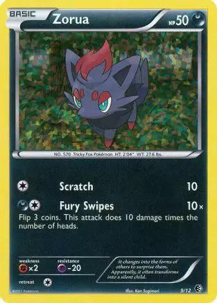 Zorua 009/12 - McDonalds Promos 2011 Holofoil