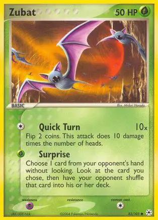 Zubat 083/101 - Hidden Legends