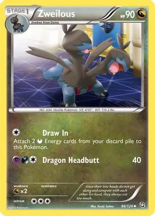 Zweilous 096/124 - Dragons Exalted Reverse Holofoil