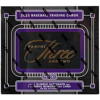 2025 Panini Three and Two Baseball Hobby Box