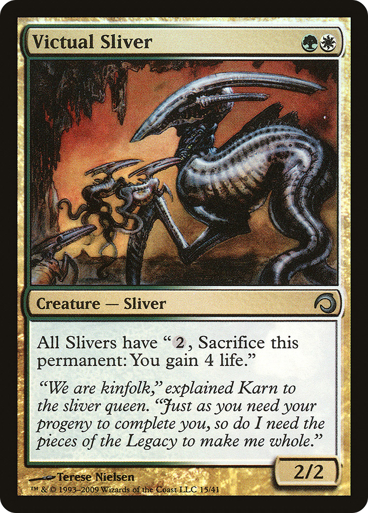 Victual Sliver (PDS-015) - Premium Deck Series: Slivers Foil