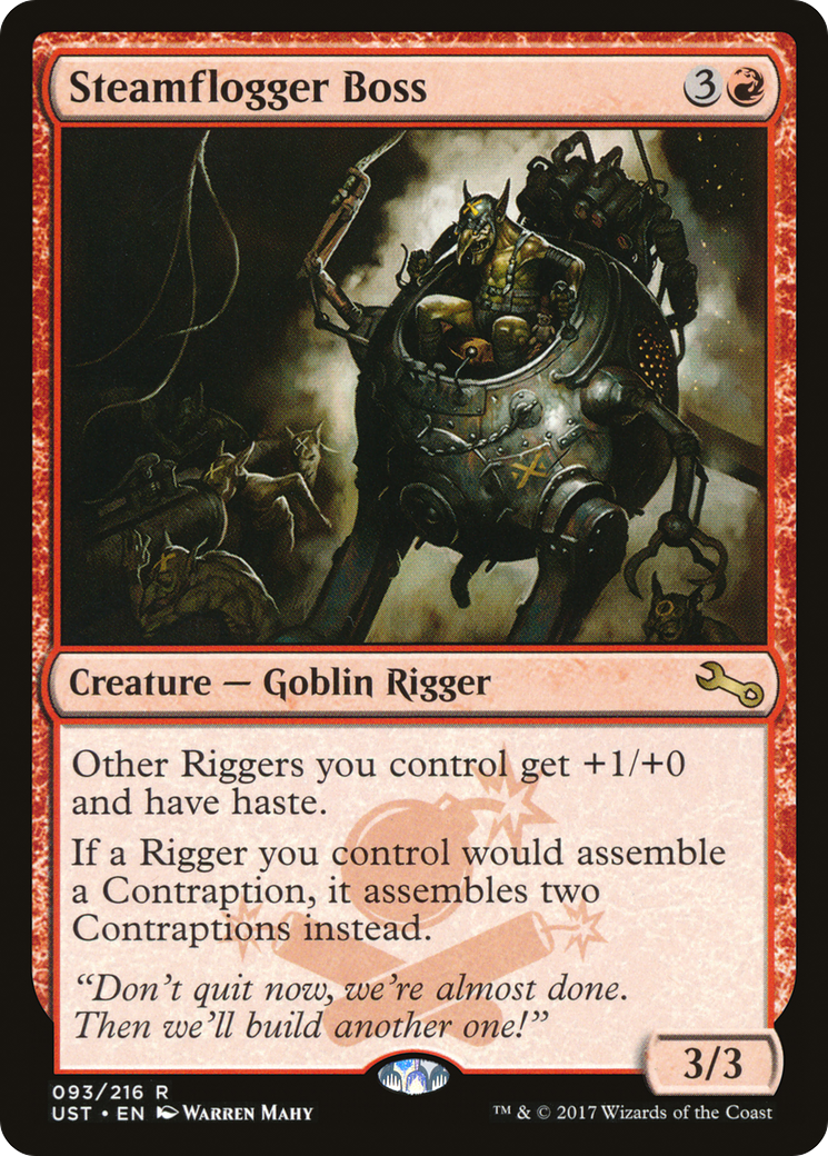 Steamflogger Boss (UST-093) - Unstable