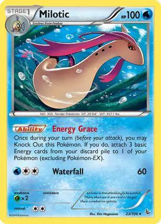Milotic 023/106 - XY  Flashfire Reverse Holofoil