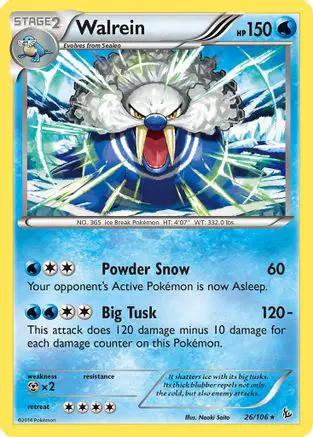 Walrein 026/106 - XY  Flashfire