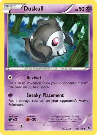Duskull 038/106 - XY  Flashfire
