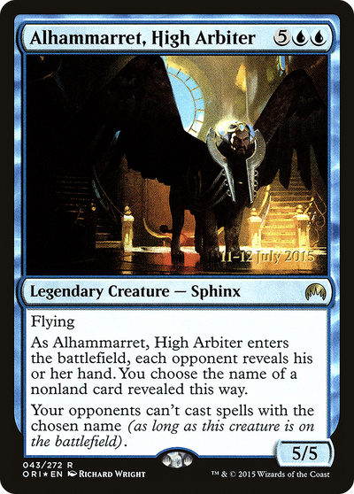 Alhammarret, High Arbiter (PRE-043) - Magic Origins Promos Foil