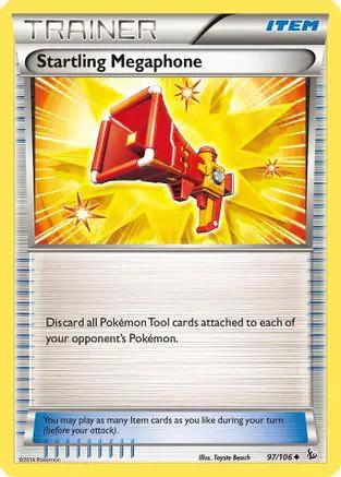 Startling Megaphone 097/106 - XY  Flashfire