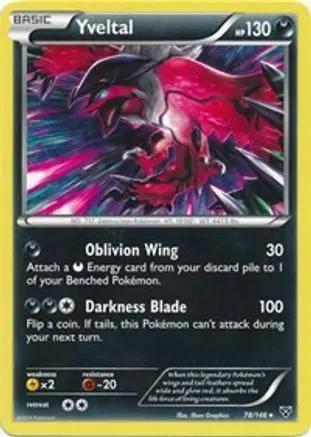 Yveltal (Cracked Ice Holo) 078/146 - Deck Exclusives Holofoil