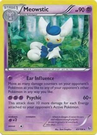 Meowstic (XY Flashfire) 043/106 - Deck Exclusives Holofoil