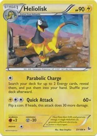 Heliolisk (XY Flashfire) 037/106 - Deck Exclusives Holofoil