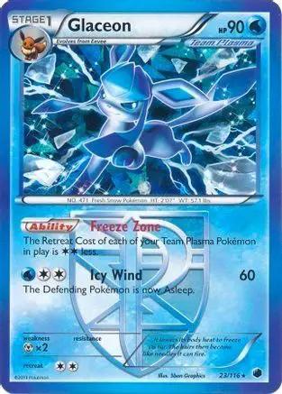 Glaceon (BW Plasma Freeze) 023/116 - Deck Exclusives Holofoil