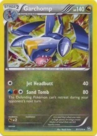 Garchomp (Cracked Ice Holo) 091/124 - Deck Exclusives Holofoil