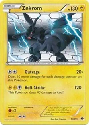 Zekrom (Next Destinies) 050/099 - Deck Exclusives Holofoil