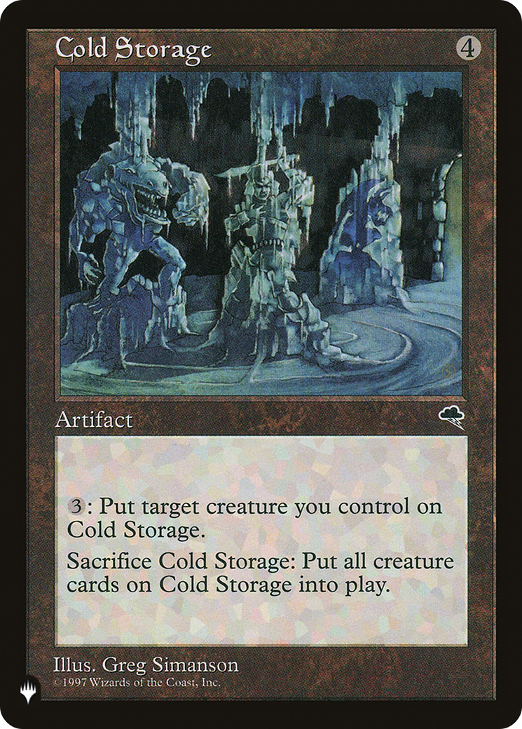 Cold Storage (LIST-TMP-280) - The List