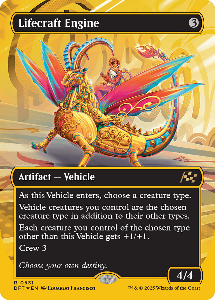 Lifecraft Engine (DFT-531) - Aetherdrift (Borderless) Foil