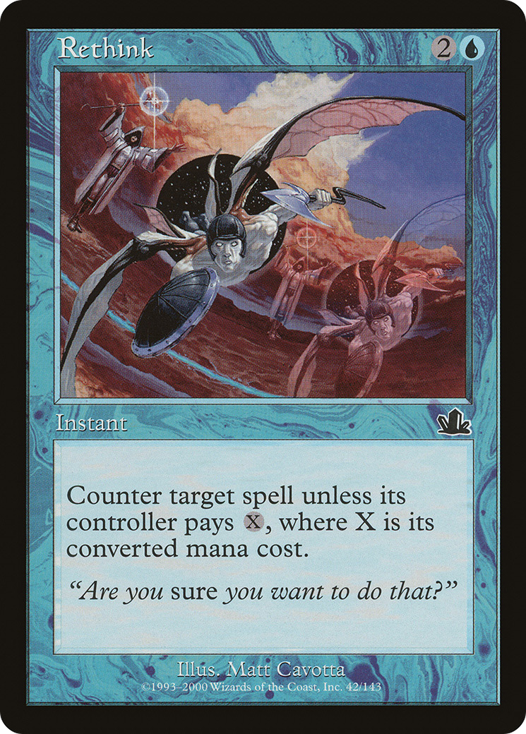 Rethink (PCY-042) - Prophecy Foil
