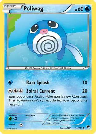Poliwag 015/111 - XY  Furious Fists