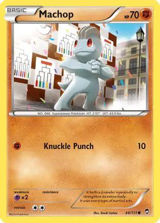 Machop 044/111 - XY  Furious Fists Reverse Holofoil